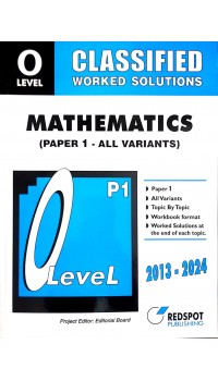 GCE O Level Classified Mathematics Paper 1